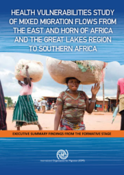Health Vulnerabilities of Mixed Migrants from the East and Horn of Africa and the Great Lakes to Southern Africa (2013)   (Executive Summary Findings from the Formative Stage)